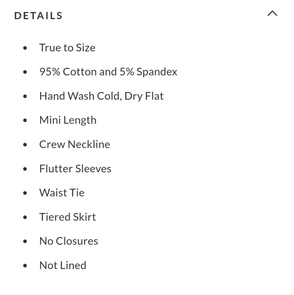 Clairita Cotton Floral Tired Flutter Sleeve Mini Dress - Picture 11 of 12